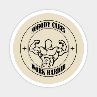 Workout Motivation Sticker Magnet